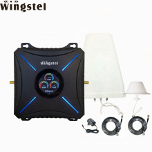 2021 Wingstel Newest 900 1800 2100 Mhz 2g 3g 4g Signal Booster Triband Cellular Repeater Amplifier for Building WT88-GDW 60/65db